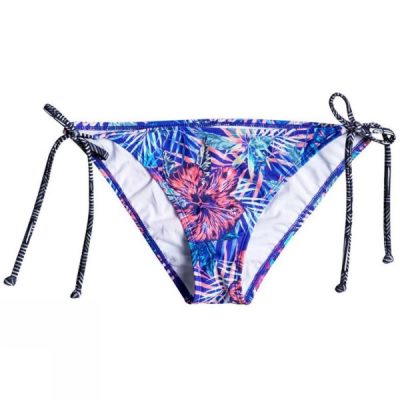 Bikini Tanga Roxy Mix Blossom Tie Side Mujer - Azules - Chile APT369208